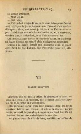 VII. Transfiguration