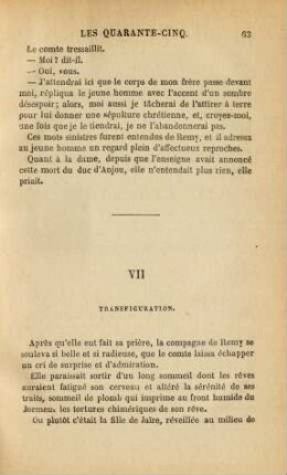 VII. Transfiguration