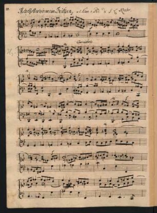 Ach Gott erhör mein Seufzen; org; g-Moll; Krebs-WV 513