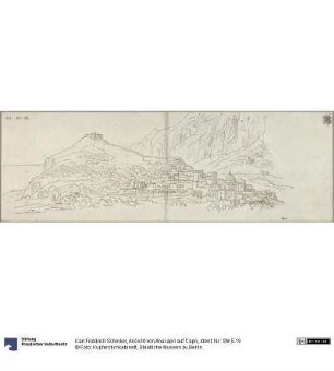 Ansicht von Anacapri auf Capri