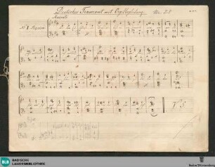 Requiems - JWK Mus.Ms. 23 : Coro unisono, org; d; StrK WoO 6.18