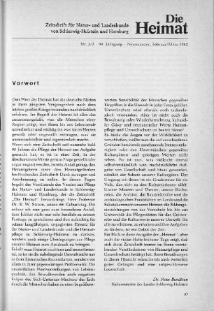 Nr. 2/3 - 89. Jahrgang - Neumünster, Februar/März 1982