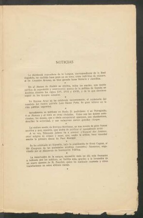 Noticias
