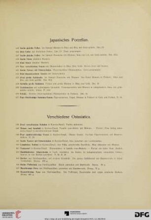 Japanisches Porzellan (Nr. 645-657)