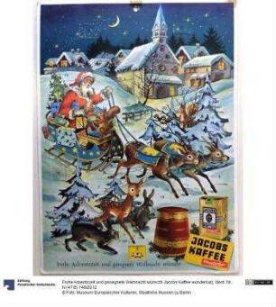 Frohe Adventszeit und gesegnete Weihnacht wünscht Jacobs Kaffee wunderbar]