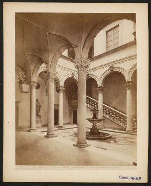 Palazzo Gondi, Florenz: Ansicht des Innenhofs