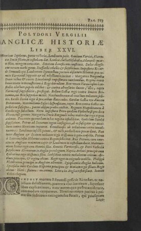 Liber XXVI.
