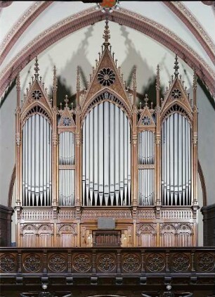 Zweimanualige Orgel op. 33 in Mylau, Stadtkirche St. Kilian