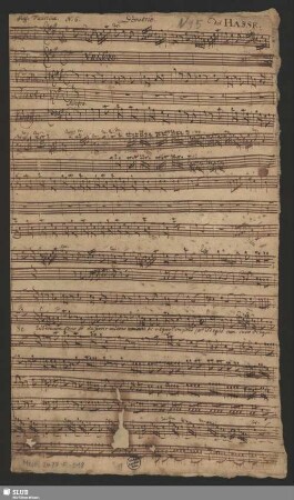 Demetrio. Excerpts - Mus.2477-F-518 : S, strings, bc
