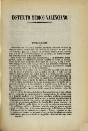 Boletin del Instituto Médico Valenciano. 8. 1862/63