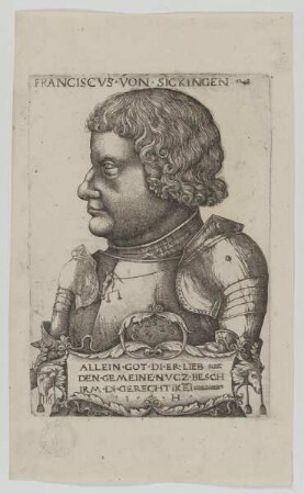 Bildnis des Franciscvs von Sickingen