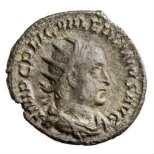 Münze, Antoninian, 254 n. Chr.