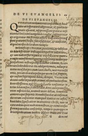 De Vi Evangelii