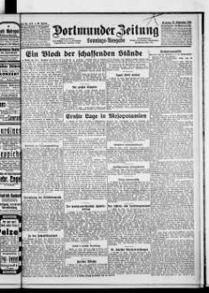 Dortmunder Zeitung. 1874-1939