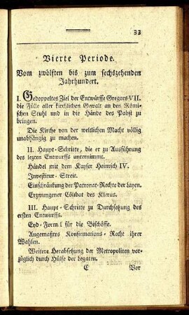 Vierte Periode. Vom zwölften bis zum sechszehenden Jahrhundert.