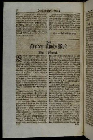 Des Andern Buch Mose.