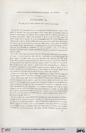 Paragraphe IX
