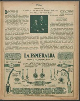"Las Adelfas" de Antonio y Manuel Machado
