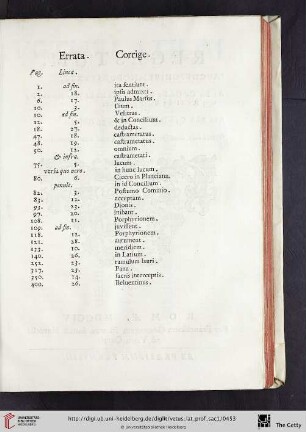 Errata. Corrige