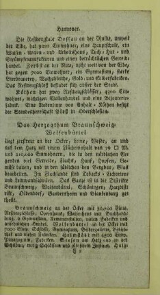 Das Herzogthum Braunschweig-Wolfenbüttel