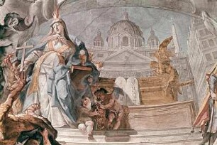 Triumph der Fides-Ecclesia über Synagoge und Heidentum