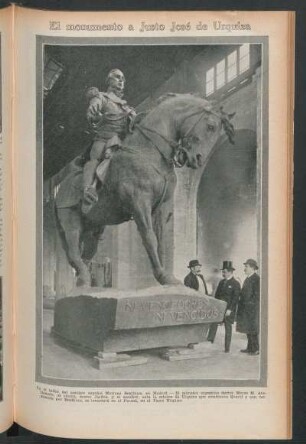 El monumento a Justo José de Urquiza