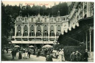 Karlsbad. Café und Festsaal Grand Hotel Pupp (1904-1905) : Karlsbad. Café und Festsaal Grand Hotel Pupp (1904-1905; F. Fellner, H. Helmer)