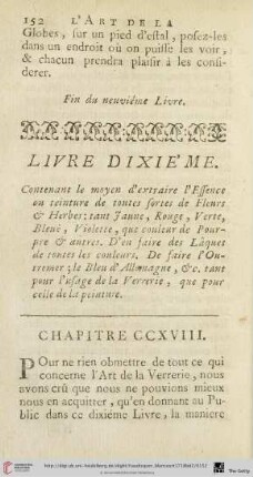 Livre dixième