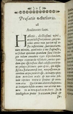 Præfatio Authoris.