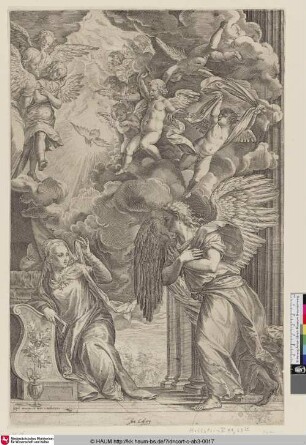 [The Annunciation; L'Annonciation; Mariä Verkündigung]