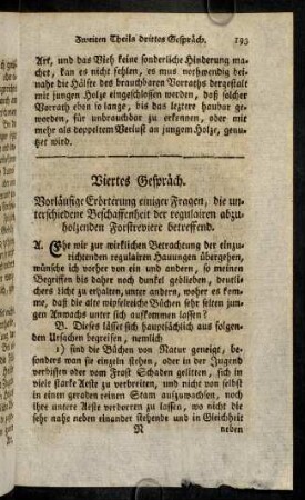 193-207, Viertes Gespräch