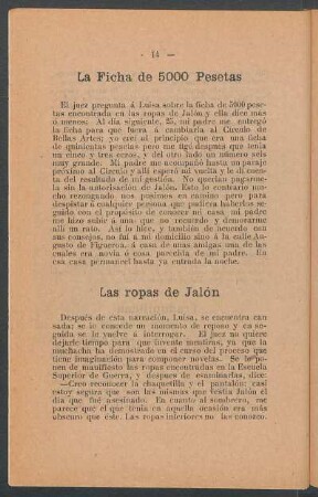 Las ropas de Jalón