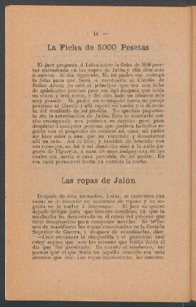 Las ropas de Jalón