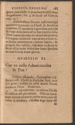 Quaestio XI. - Quaestio XX.