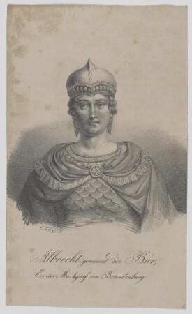 Bildnis des Albrecht I., Markgraf von Brandenburg