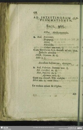 Ad Intestinorum Inflammationem