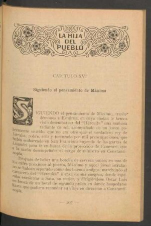 Capítulo XVI - Siguiendo el pensamiento de Máximo