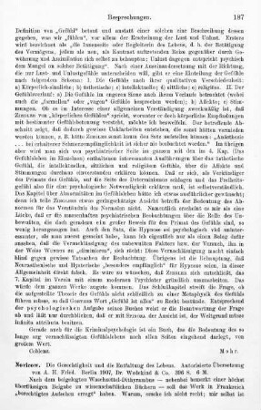 187-188, Novicow. Die Gerechtigkeit und die Entfaltung des Lebens. 1907