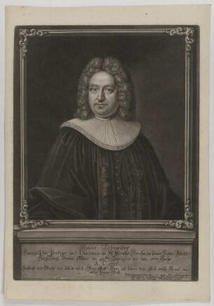Bildnis des Esaias Schneider
