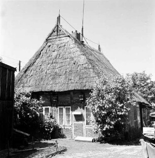 Fachwerkhaus mit Reetdach