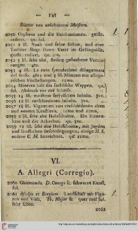 VI. (Nr. 2060-2148)