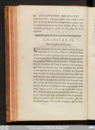 Chapitre II. Du Conseil de Guerre.