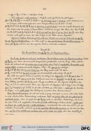 Kapitel III. Die Konstruktion von [Hieroglyphen] als Negationsverbum