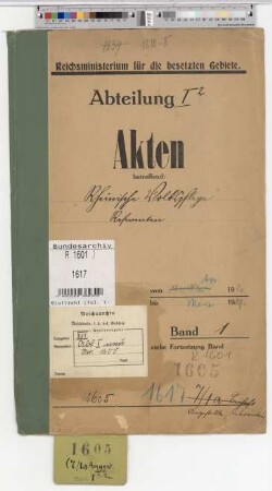Rheinische Volkspflege. Referenten
