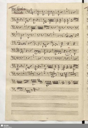731. Cavatina: Giovinetta semplicette / Paisiello. G.