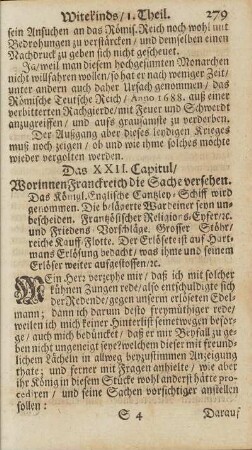Das XXII. Capitul