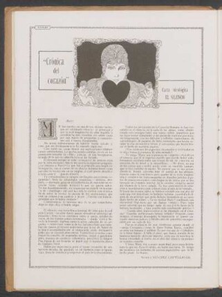 "Crónica del corazón" : Carta ideológica - El silencio