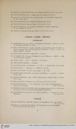 Silber (Nr. 248-288)