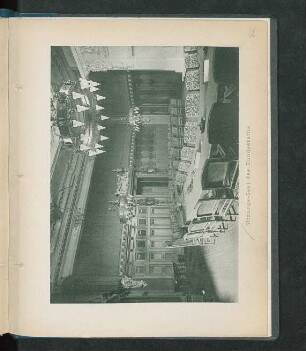 Sitzungs-Saal des Bundesraths