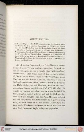 Achtes Kapitel